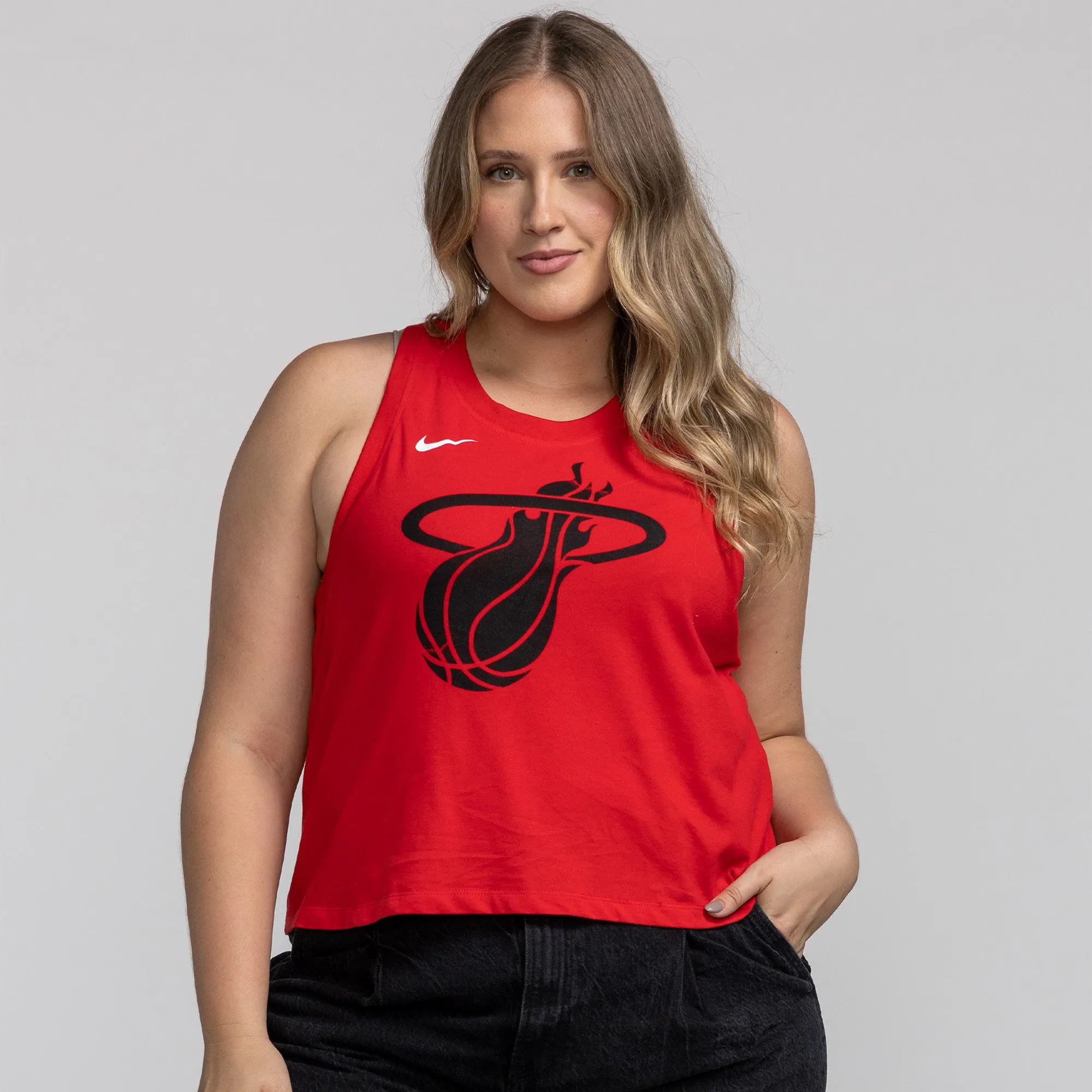 Nike HEAT Culture: Blood Red Women's Crop Tank