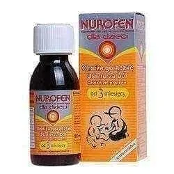 NUROFEN suspension 100ml for children, orange