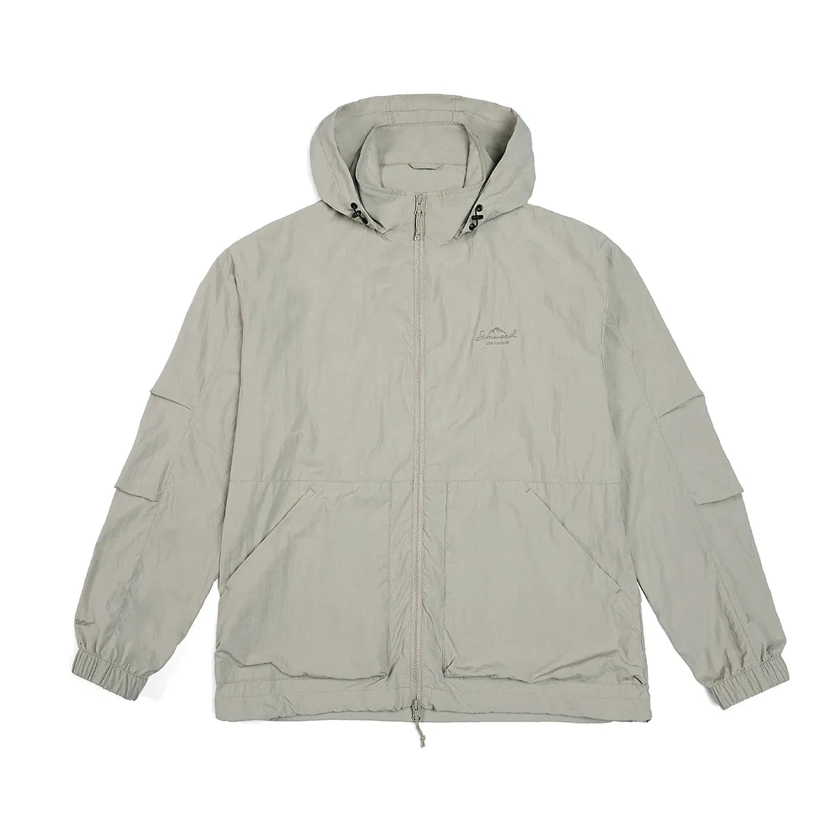 Oversize Hooded Jacket - Thin Soft Shell Jackets for Men