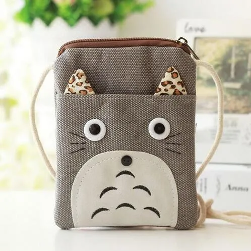 PECKHAMRYE 2017 children purse wallets boys Anime bag Totoro bags mini kids boys bag Children's gifts Cartoon Cute coin purse