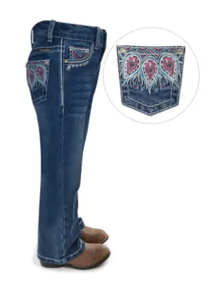 Pure Western Girl's Belle Boot Cut Jean - PCP5201383