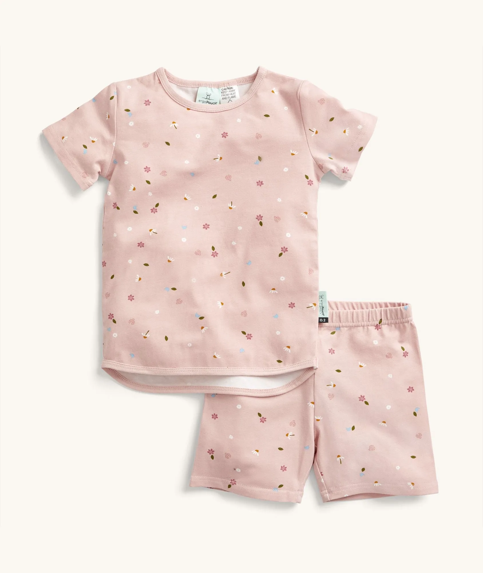 Short Sleeve Pajamas 0.2 TOG Daisies