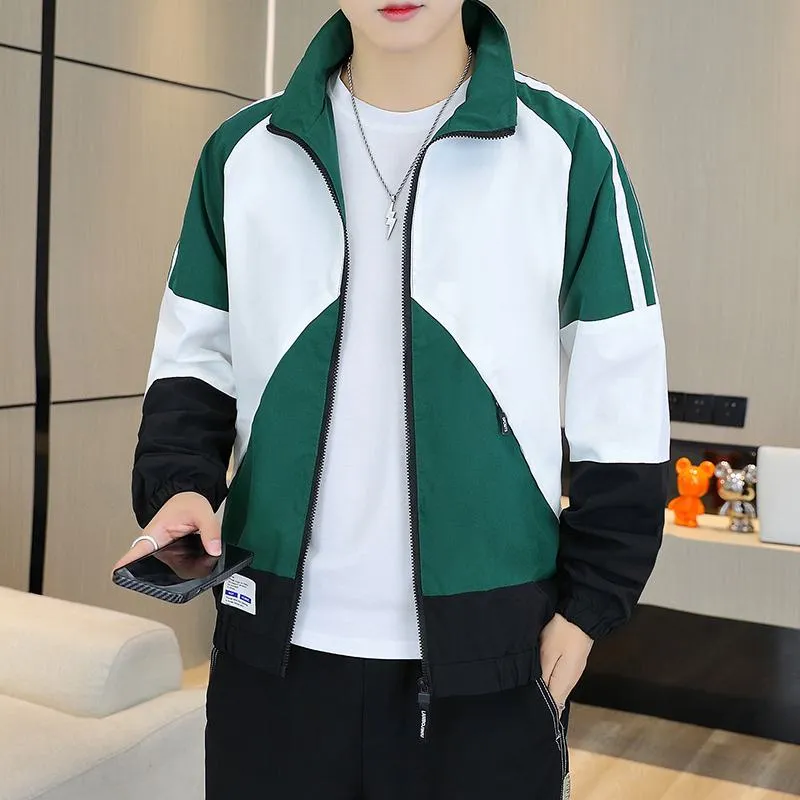 Sports Stand-Up Collar Casual Track Jacket