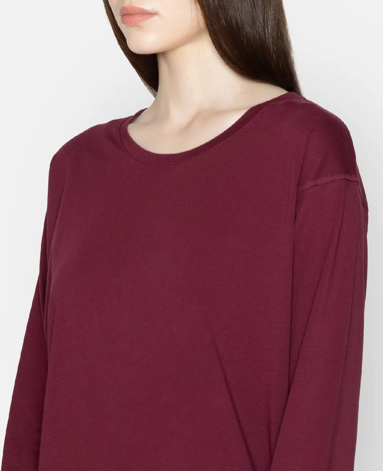 Supima Oversized Long Sleeve Tee