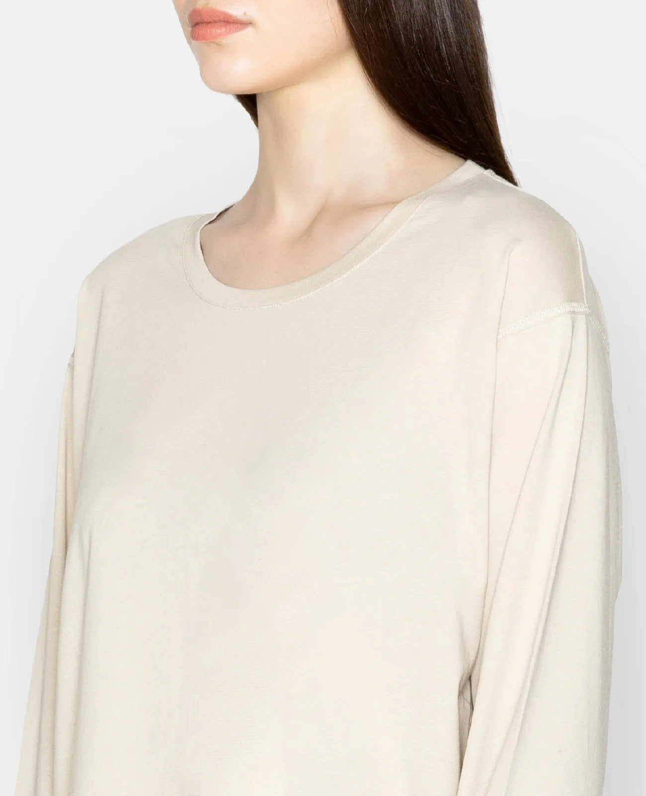 Supima Oversized Long Sleeve Tee