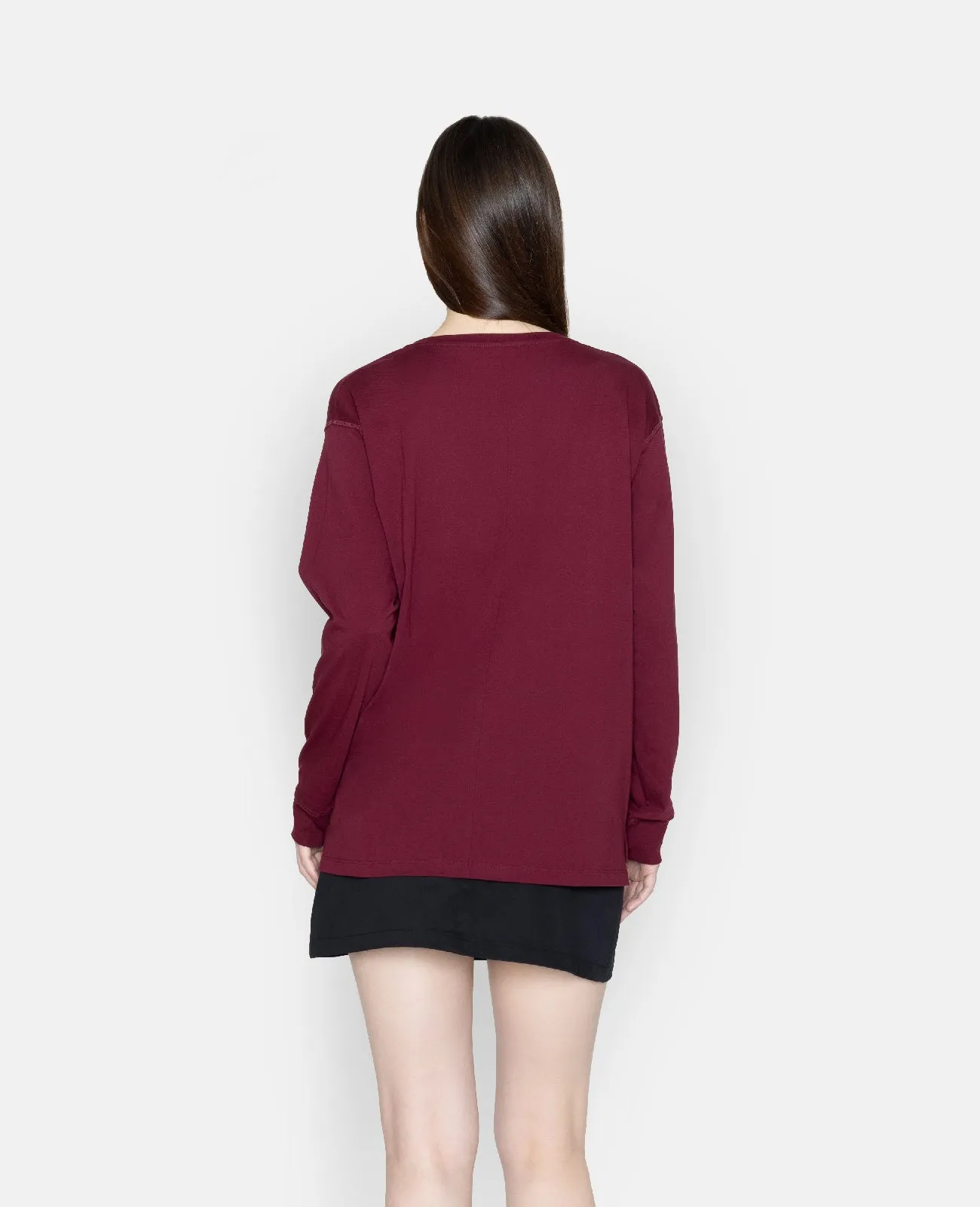 Supima Oversized Long Sleeve Tee