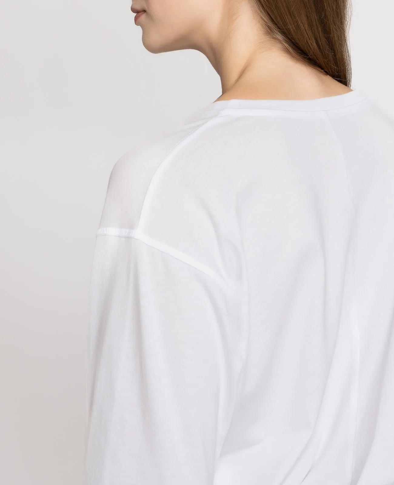 Supima Oversized Long Sleeve Tee