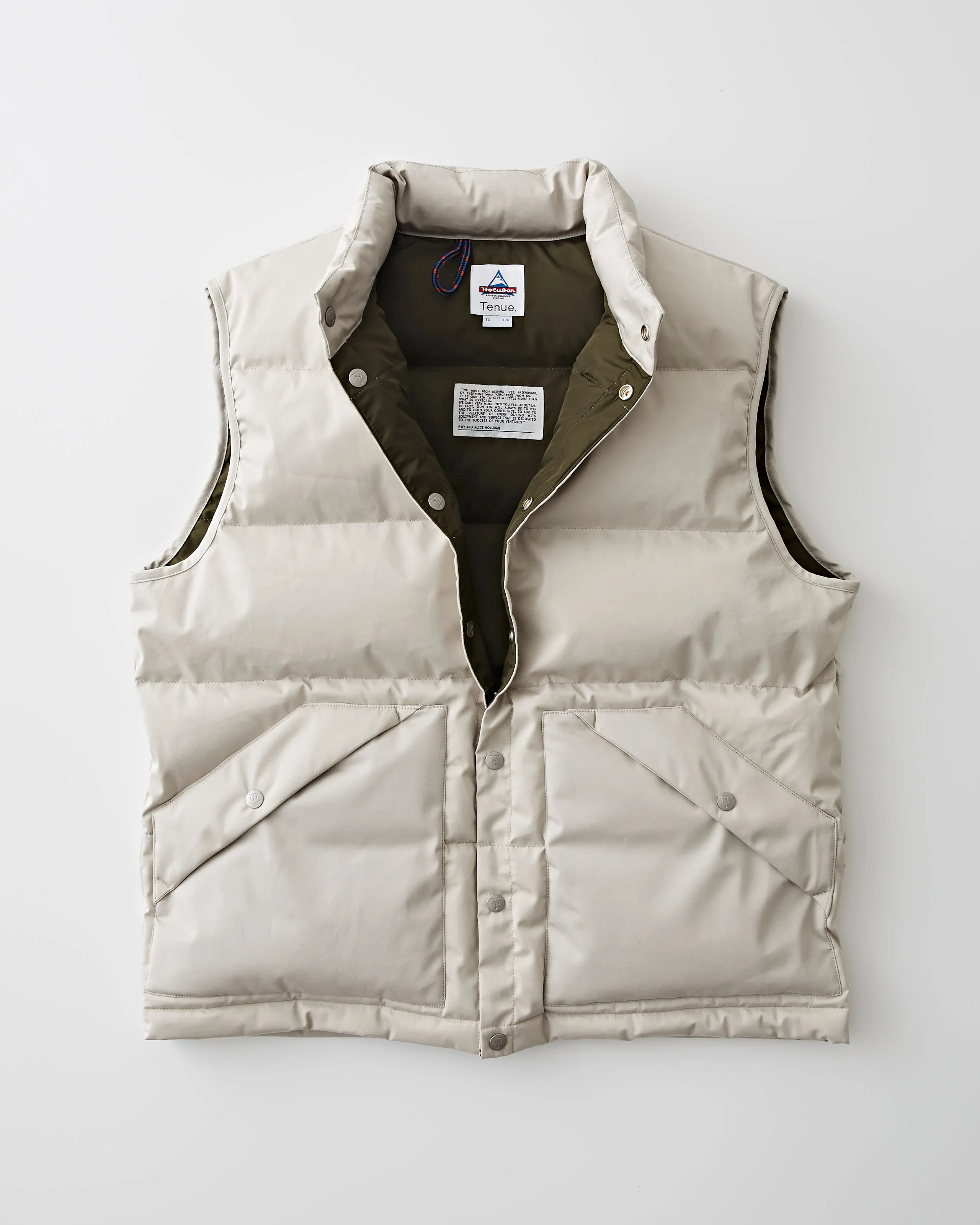 Tenue. x Holubar Deep Powder Vest