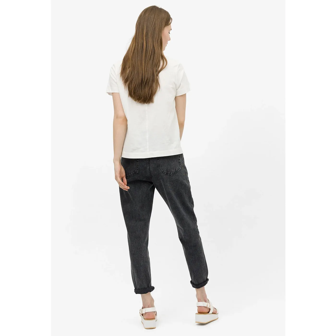 TFSI Charcoal Mom Fit Jeans