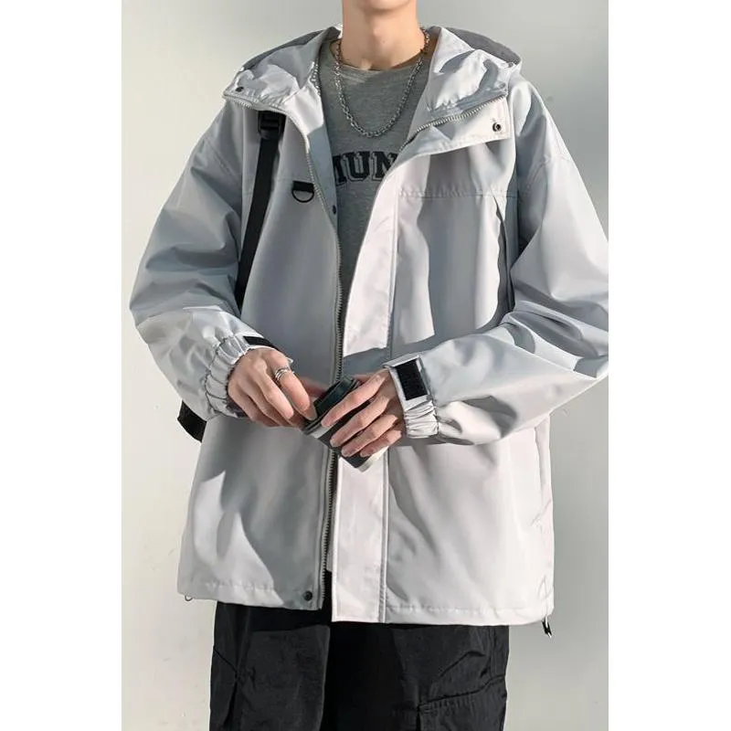 Trendy Raincoat Raincoat Hooded Jacket