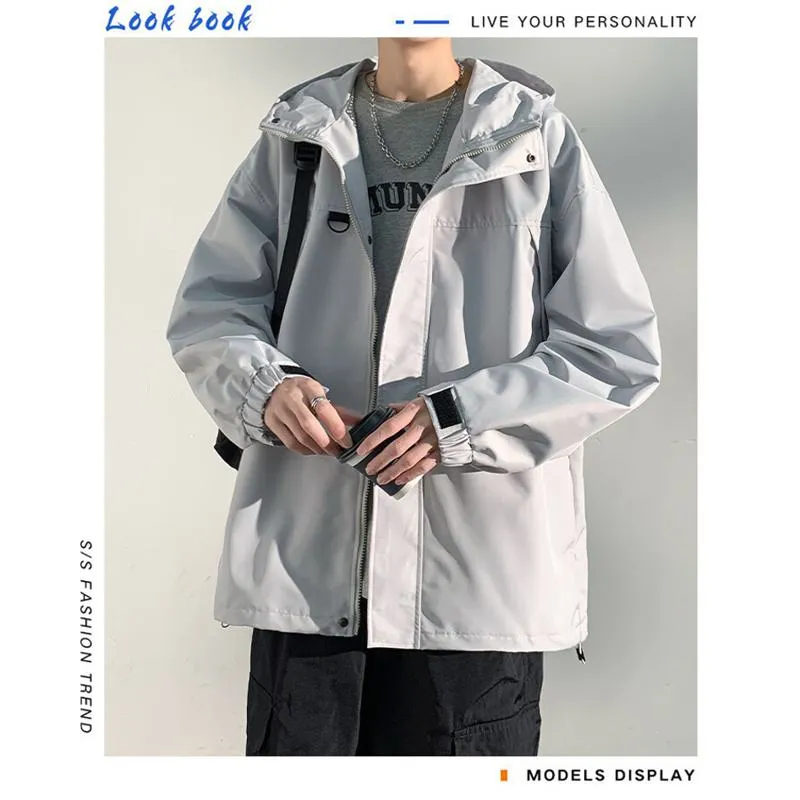 Trendy Raincoat Raincoat Hooded Jacket