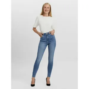 VM High Waist Blue Skinny Jeans