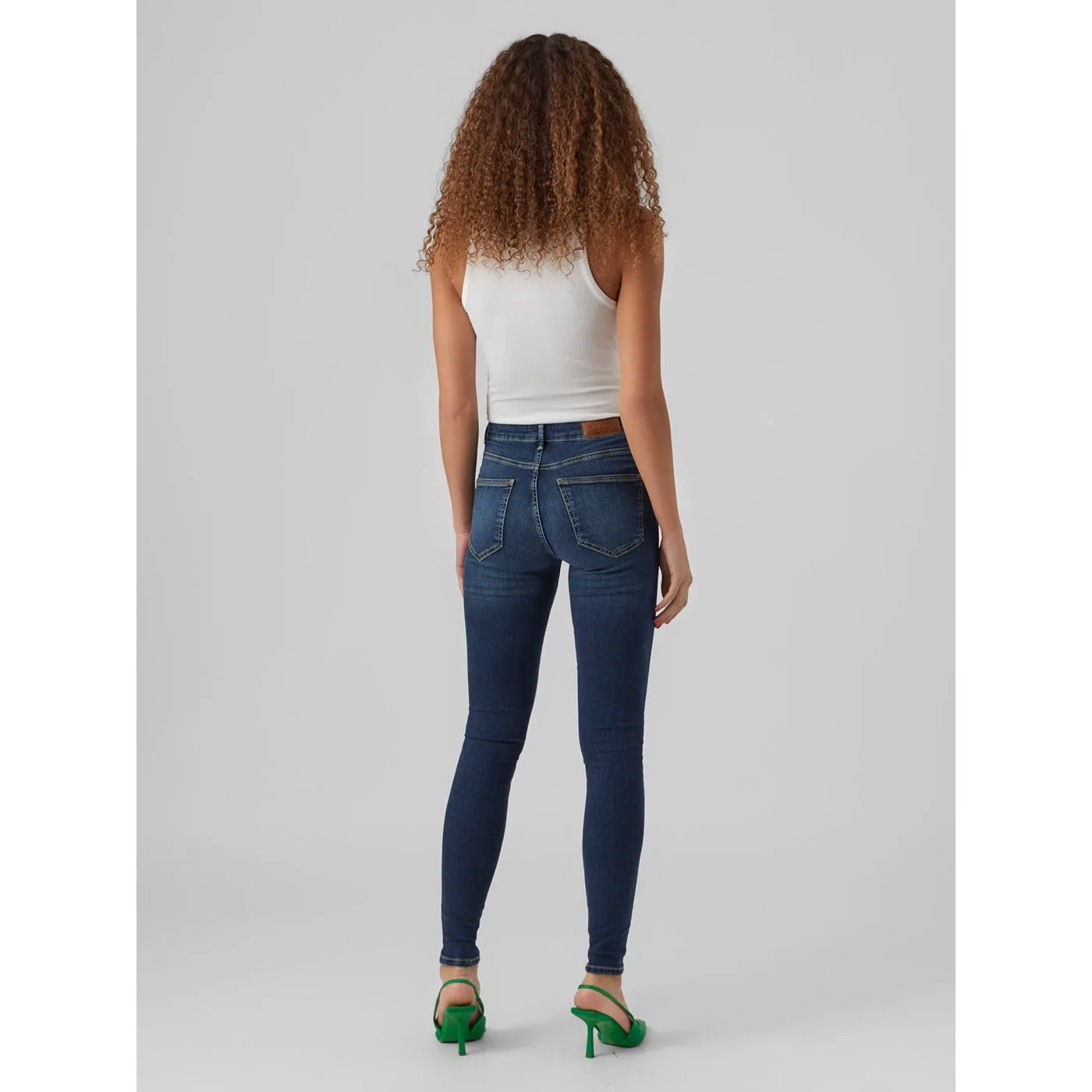 VM Skinny High Rise Blue Jeans