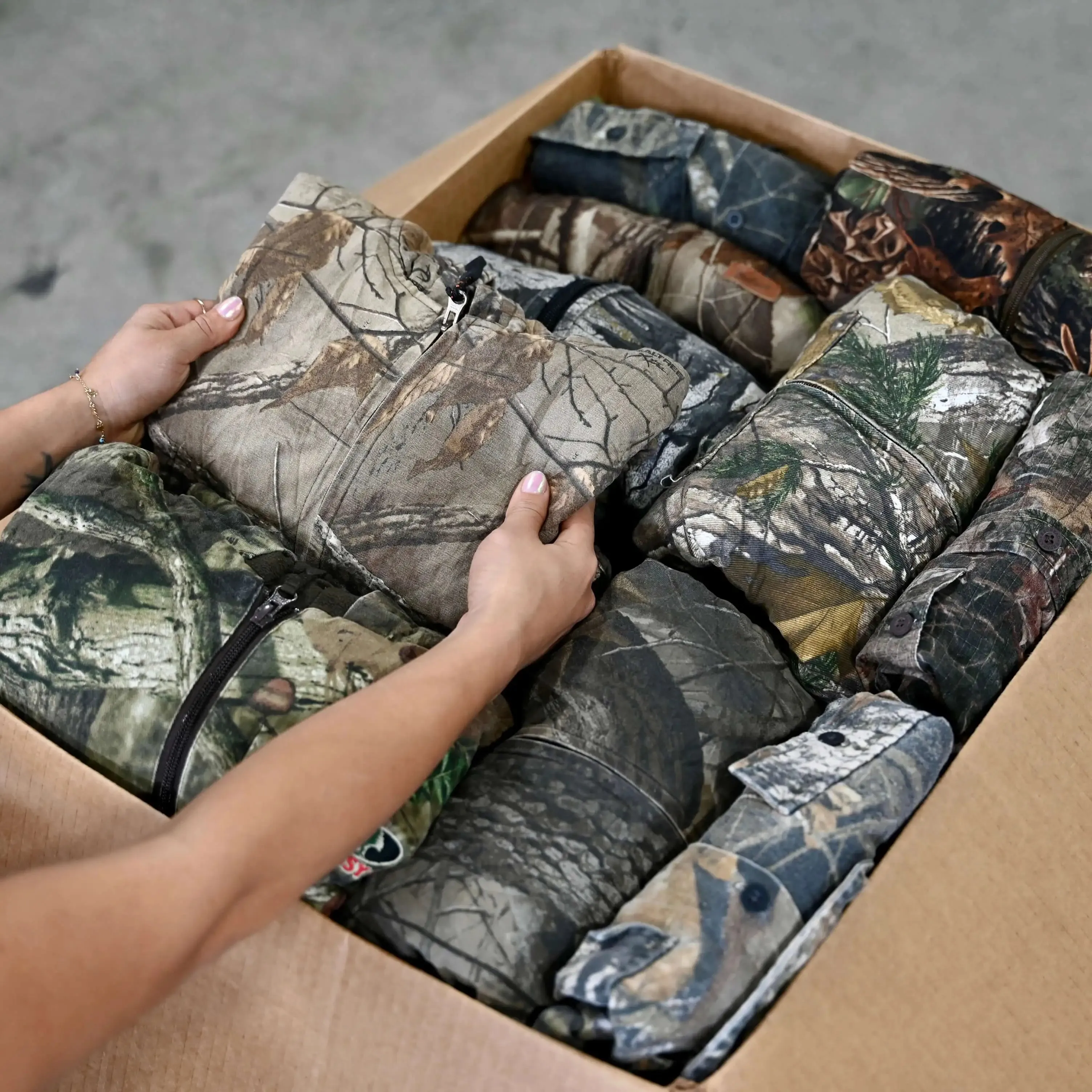 Wholesale Kids Camo Jackets