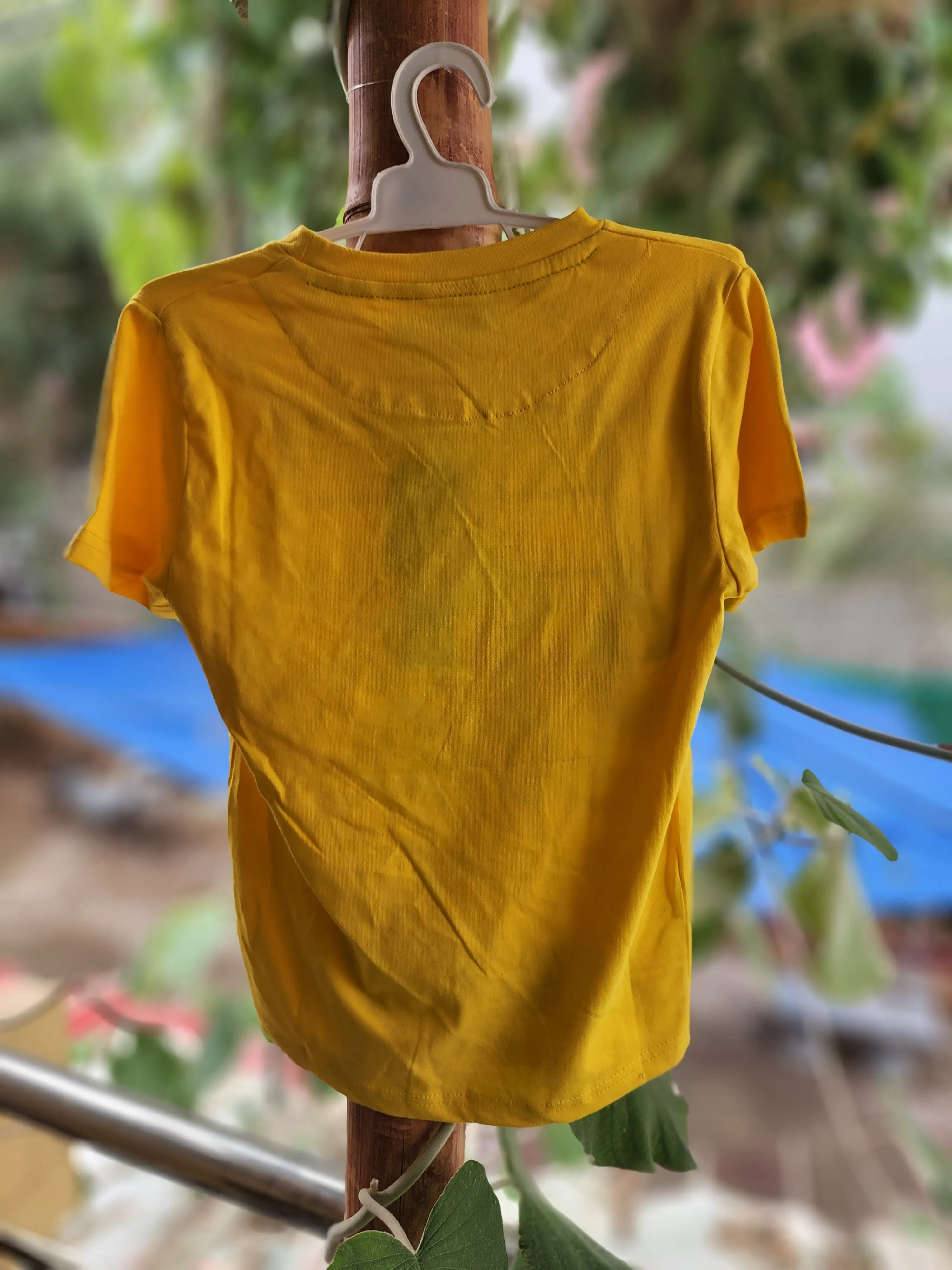 Yellow Kids T Shirt